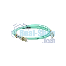Кабель Патч-корд LANMASTER LAN-2LC-2LC/OM3-3.0 2x50/125 OM3 LC дуплекс-LC дуплекс 3м LSZH голубой