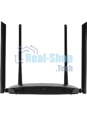 Роутер беспроводной Digma DWR-AC1201 AC1200 10/100BASE-TX черный (упак.:1шт)