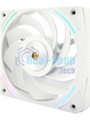 Кулер для корпуса Thermalright TL-K12RW Reverse (120x120x25mm, 4-pin PWM, ARGB, 69CFM, 27dBA, 2150RPM, White)