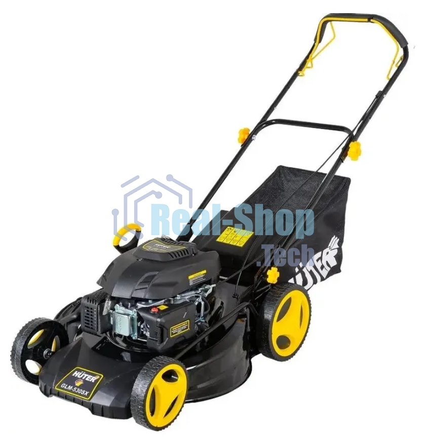 Газонокосилка бензиновая Huter GLM-530SX Grey, 6 л.с.