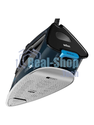 Утюг Braun SI9682DB черный/синий, 3200 Вт, 60 г/мин, 260 г/мин, 330 мл