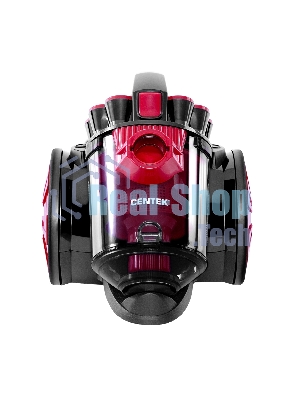 Пылесос Centek CT-2531 красный/черный, 350/1800 Вт, уборка сухая, пылесборник контейнер 1,5 л
