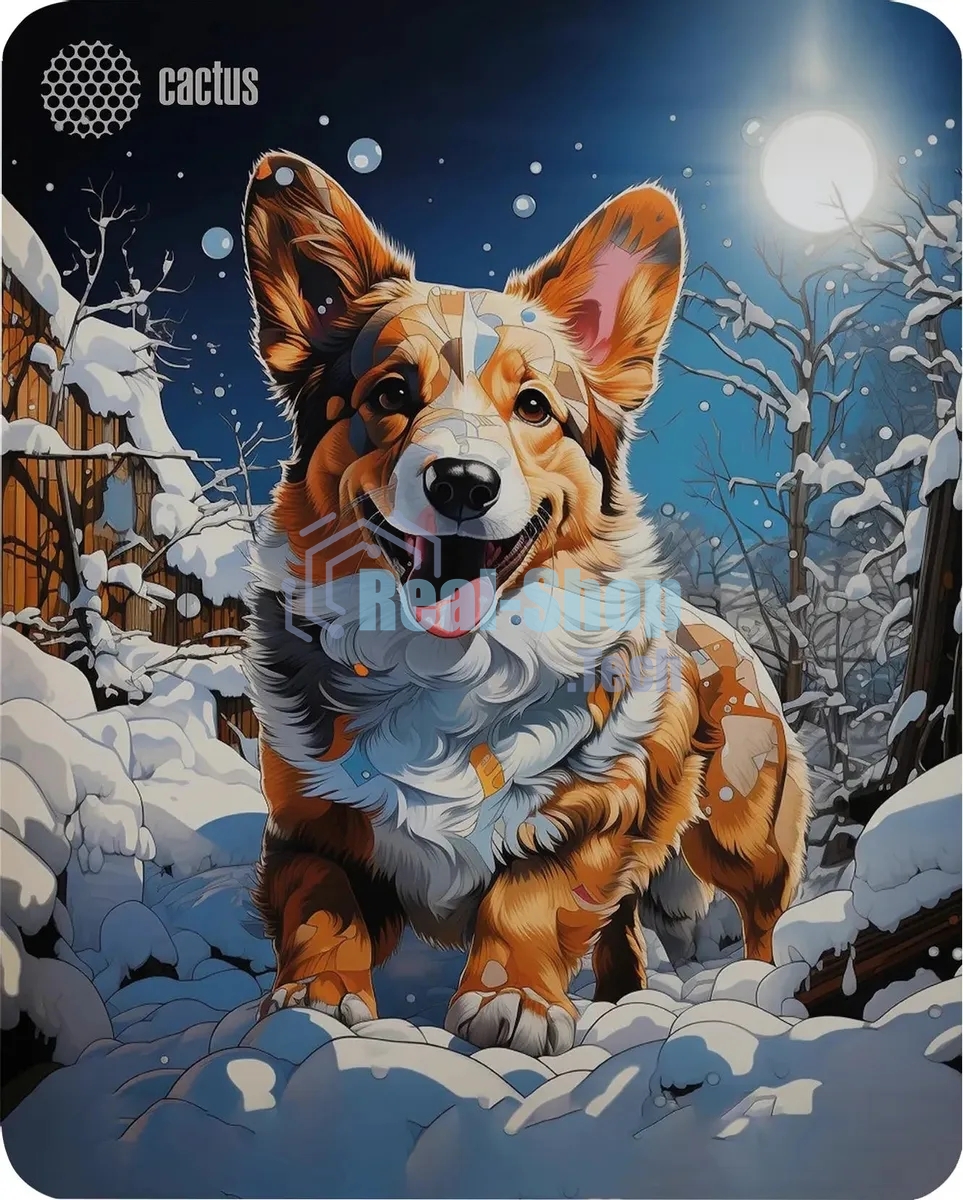 Коврик для мыши Cactus Corgi 300x250x3мм (CS-MP-D13M)