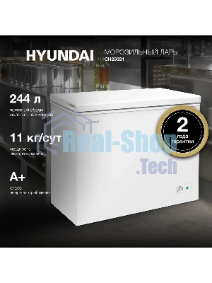 Морозильный ларь Hyundai CH25031 белый