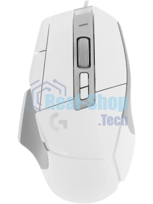 Мышь проводная Logitech G502 X белый, 25600 dpi, USB, кнопки - 13