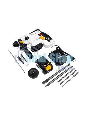 Перфоратор Kranz KR-PT-120, SDS-plus, 20 В, 2,2 Дж, от аккумулятора