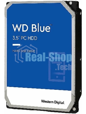 Жесткий диск WD SATA-III 2Tb WD20EARZ Desktop Blue (5400rpm) 64Mb 3.5