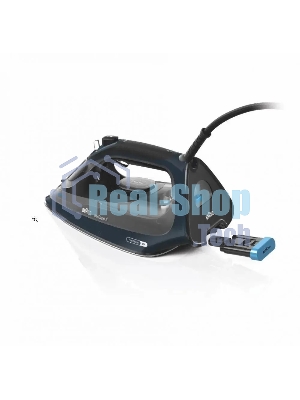 Утюг Braun SI9682DB черный/синий, 3200 Вт, 60 г/мин, 260 г/мин, 330 мл
