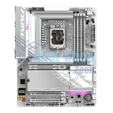 Материнская плата Gigabyte Z890 AORUS ELITE WIFI7 ICE, LGA 1851, Intel Z890, 4xDDR5, 4xSATA, 4xM.2, 1xPCIe 5.0 x16, 2xPCIe 4.0 x4, 1xDP, 1xUSB-C (DP), 1x 2.5Gb LAN, 4xUSB-A 2.0, 3xUSB-A 3.2 Gen 1, 2xUSB-A 3.2 Gen 2, 1xUSB-C 3.2 Gen 2 (Thunderbolt 4), 2x3.5 мм, 7.1, ATX