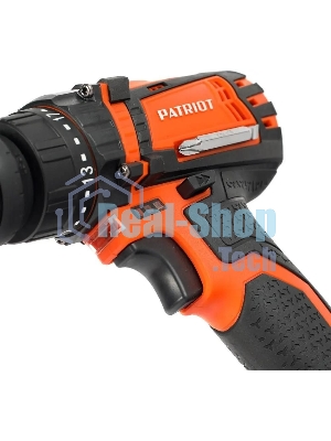 Дрель-шуруповерт Patriot BR 203UES, 20 В, 2 Ач, 30 Нм, щеточный
