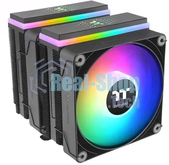 Устройство охлаждения (кулер) Thermaltake Astria 600 ARGB Soc-AM5/AM4/1151/1200/1700 черный 4-pin 26.8dB Al 265W Ret (CL-P121-CA12SW-A)