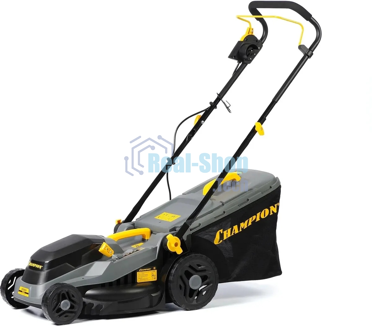 Газонокосилка электрическая Champion EM3816, от сети, 1600 Вт