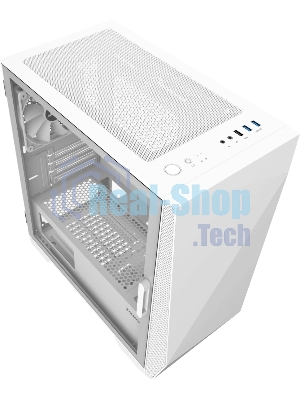 Компьютерный корпус MiniTower Zalman Z1 Iceberg белый (mATX, window, FRONT 2x120мм, REAR 1x120мм, без БП) (Z1 Iceberg белый)