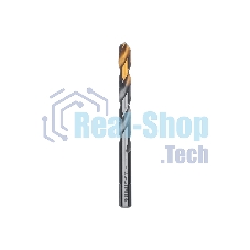 Сверло спиральное по металлу Denzel 11 x 142 мм, Р6М5, Golden Tip