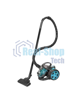 Пылесос Blackton Bt VC1802B серый/синий, 350/1400 Вт, уборка сухая, пылесборник контейнер 2 л