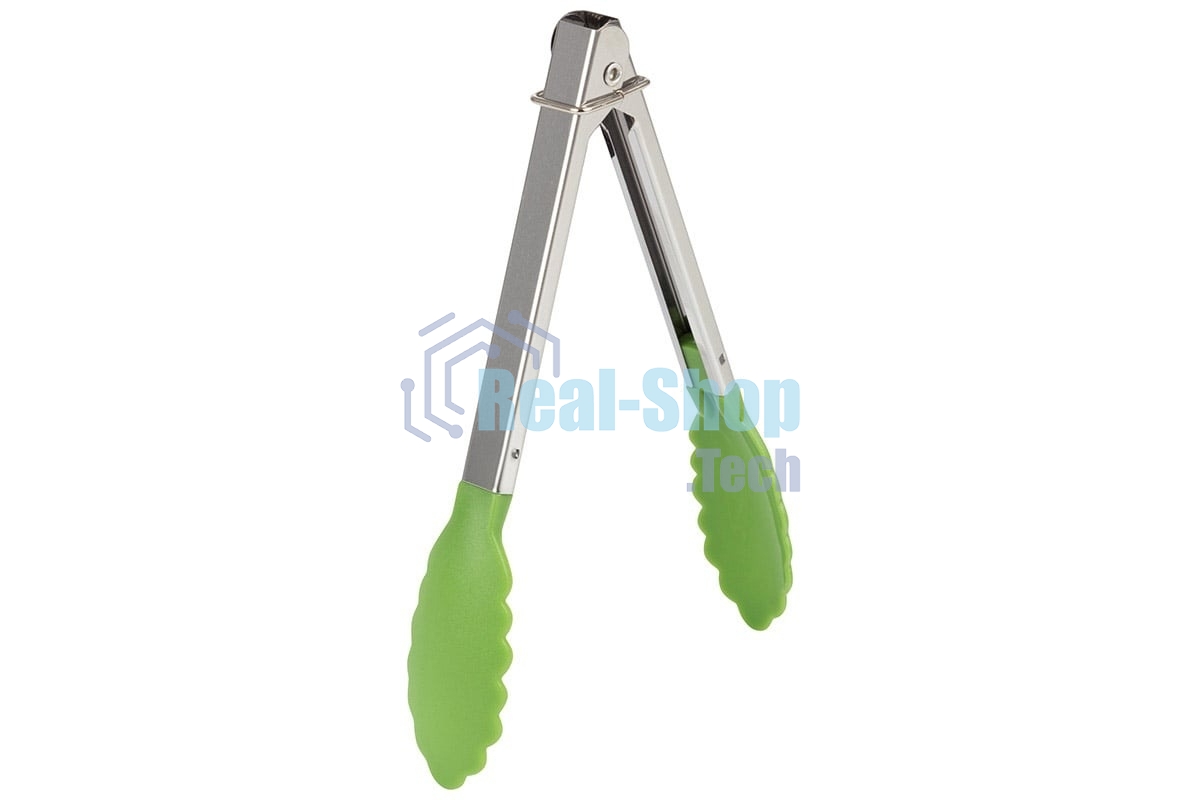Кухонные щипцы Mallony Tongs-01, нейлон, нержавеющая сталь, зеленый