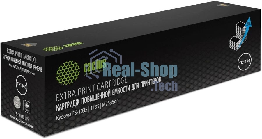 Картридж лазерный Cactus CS-TK1140-MPS черный (14400стр.) для Kyocera FS-1035/1135/M2535dn