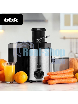 Соковыжималка BBK JC080-H21 чёрный/металлик, центробежная, 800 Вт, 500 мл, механическое