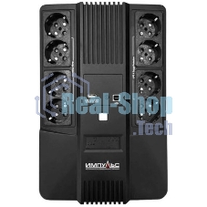 Источник бесперебойного питания Импульс Мастер, Интерактивная, 800 VA/480 W, Tower, Schuko, LED, USB, USB CHRG