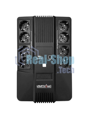 Источник бесперебойного питания Импульс Мастер, Интерактивная, 800 VA/480 W, Tower, Schuko, LED, USB, USB CHRG