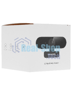 Веб-камера Hikvision DS-U02 1920x1080, 30 кадр/с, USB, микрофон, крепление на мониторе