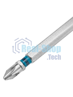 Бита Gross PH2х90мм, сталь S2, шестигр., 10 шт.