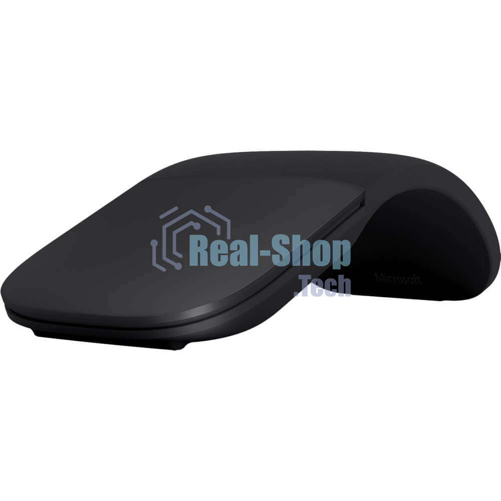 Мышь беспроводная Microsoft Surface Arc Mouse черный, 1000 dpi, Bluetooth, кнопки - 2
