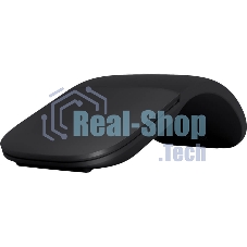 Мышь беспроводная Microsoft Surface Arc Mouse черный, 1000 dpi, Bluetooth, кнопки - 2