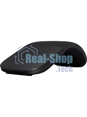 Мышь беспроводная Microsoft Surface Arc Mouse черный, 1000 dpi, Bluetooth, кнопки - 2