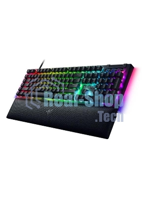 Клавиатура проводная игровая Razer BlackWidow V4 (Yellow Switch) - Russian Layout