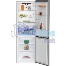 Холодильник Beko B3RCNK362HX нержавеющая сталь двухкамерный 220/100л морозилка снизу Total No Frost