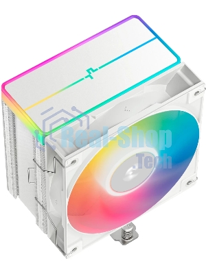 Кулер для процессора DEEPCOOL AG500 WH ARGB V2 белый 120мм алюминий+медь 1850rpm 29.4db 4-pin 240W 155мм