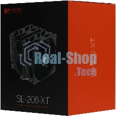 Кулер ID-COOLING SE-206-XT черный 120мм алюминий/медь 1800rpm 35db 4-pin 250W 156мм