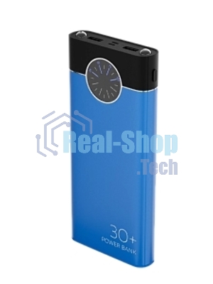 Портативный аккумулятор More choice (4610196406775) PB40-30 30000mAh Blue