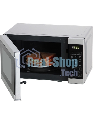 Микроволновая печь Sharp R-2800RSL серебристый, 20 л, 800 Вт, переключатели - сенсор