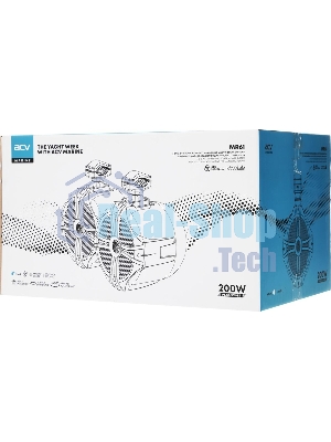 Колонки автомобильные ACV Marine MR61 100Вт 94дБ 16.5 см (6 1/2дюйм) (ком.: 2 кол.) коаксиальные двухполосные