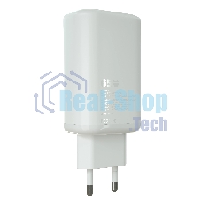 Сетевое зарядное устройство MORE CHOICE NC79a 1USB+2Type-C 3.0A PD 65W быстрая зарядка для Type-C 2м белый