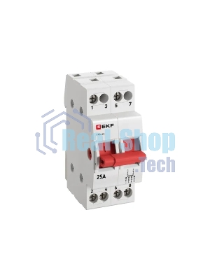 Переключатель трехпозиционный ТПС-63 2P 25А PROxima EKF TPS225