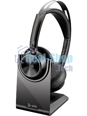Гарнитура Plantronics Voyager Focus 2 Microsoft Teams Certified чёрный, беспроводная, Bluetooth, до 19 ч