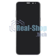 Дисплея для Samsung Galaxy S22 Ultra SM-S908B в сборе с тачскрином ServicePack, черный (GH82-27488A)