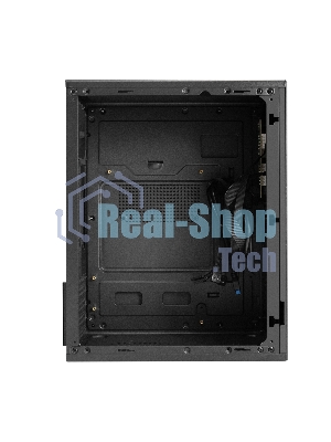 Компьютерный корпус Minitower ExeGate BAA-308MUC-AAA450 (mATX, БП AAA450 с вент. 8см, 1хUSB+1хUSB 3.0+1хTypeC, HD Audio, черный)