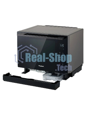 Микроволновая печь Panasonic NN-CS89LBZPE черный, 31 л, 1000 Вт, переключатели - сенсор