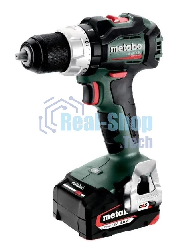 Дрель-шуруповерт Metabo BS 18 LT BL 602325500, Аккумуляторный, 18В, 2 АКБ, Кейс