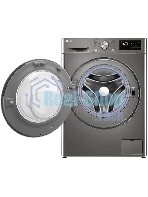 Стиральная машина LG F4R6VYGCP серебристый, загрузка фронтальная 8 кг, 1400 об/мин, класс A