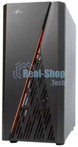 Компьютерный корпус ATX Eurocase A39 ARGb черный без БП закаленное стекло USB 3.0