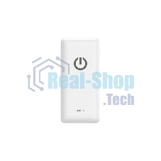 Портативный аккумулятор Powerbank Perfeo ABSOLUTE 10000mah In Micro usb,USB/Out USB,Micro usb,Type-C,Lightning, 2.1А/белый (PF_B4879)