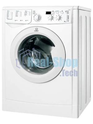 Стиральная машина Indesit IWSD 6105 B (CIS).L белая, загрузка фронтальная 6кг, 1000 об/мин., класс: A