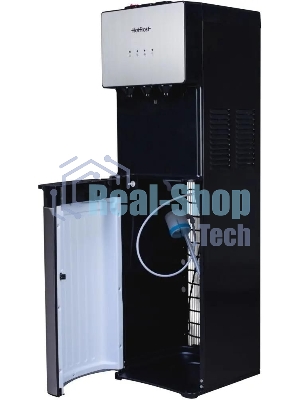 Кулер для воды Hotfrost V400AS, нижняя загрузка, нагрев 90 °С, охлаждение 10 °С, серебристый/черный