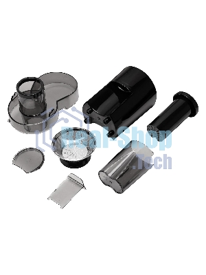 Соковыжималка BBK JC080-H21 чёрный/металлик, центробежная, 800 Вт, 500 мл, механическое