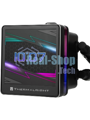 Водяное охлаждение для процессора Thermalright Grand Vision 360 (360mm, LED, Black, ARGB/Fans: 3x120mm, 80.45CFM, 29.4dBA, 2150RPM/Pump height 72.5mm, 6400RPM, Rad thickness 27mm/S: 1700, 1200, 1851, 115X, 2011, 2066, AM5, AM4)